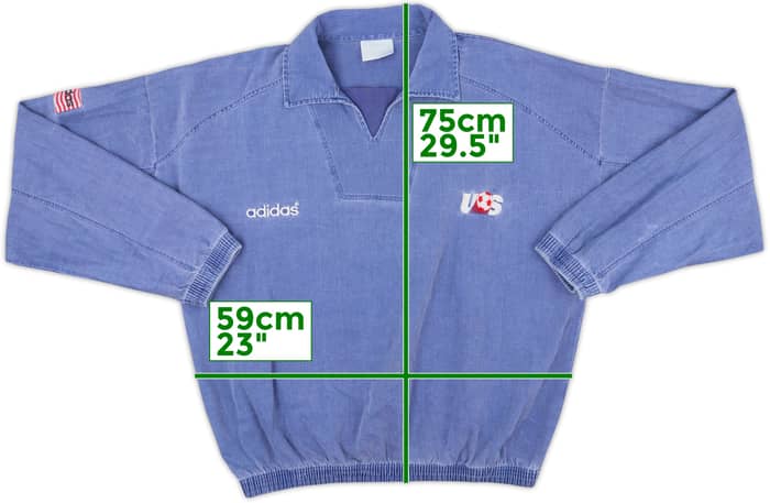 1994 USA adidas Drill Top - 8/10 - (L/XL)