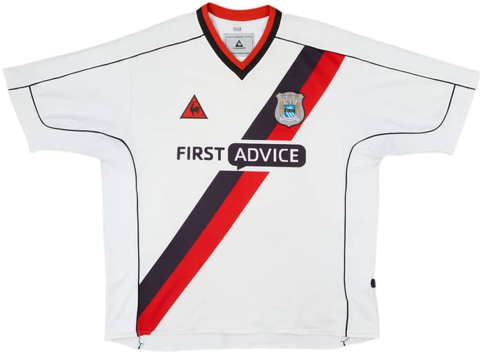 2002-03 Manchester City Away Shirt Goater #10 - 7/10 - (XL)