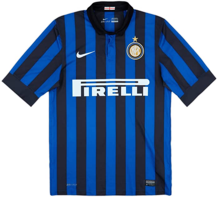 2011-12 Inter Milan Home Shirt Milito #22 - 8/10 - (S)