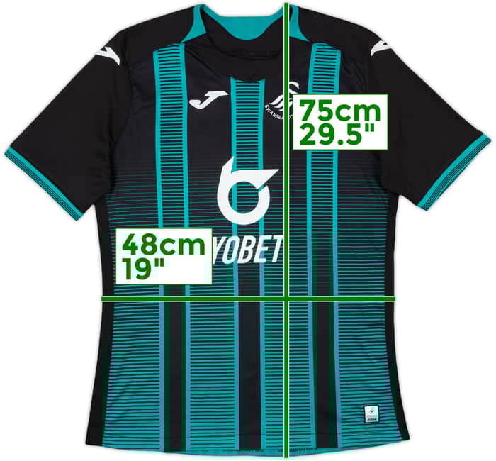 2019-20 Swansea Away Shirt - 7/10 - (M)