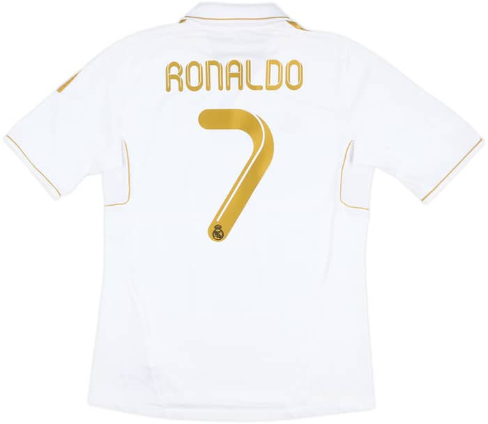 2011-12 Real Madrid Home Shirt Ronaldo #7 - 6/10 - (M)