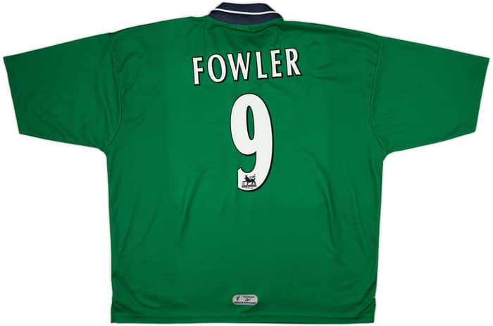 1999-00 Liverpool Away Shirt Fowler #9 - 7/10 - (XXL)