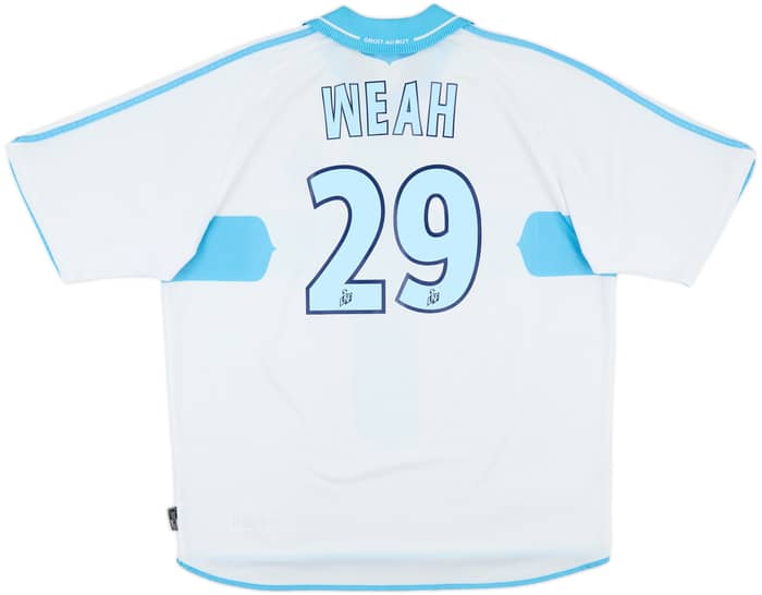2000-01 Olympique Marseille Home Shirt Weah #29 - 5/10 - (XL)