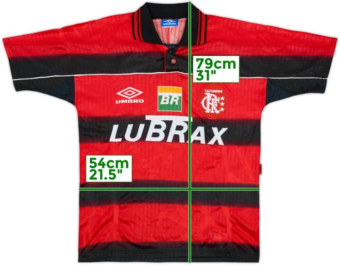 1993-94 Flamengo Home Shirt - 9/10 - (L)