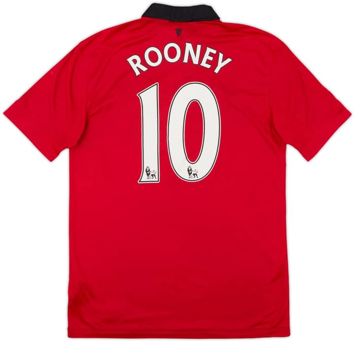 2013-14 Manchester United Home Shirt Rooney #10 - 7/10 - (M)