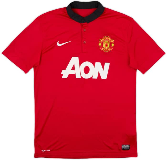 2013-14 Manchester United Home Shirt Rooney #10 - 7/10 - (M)