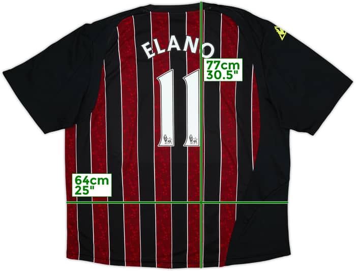 2008-09 Manchester City Away Shirt Elano #11 - 10/10 - (XXL)