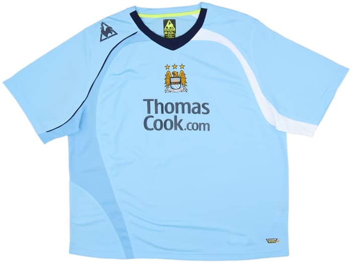 2008-09 Manchester City Home Shirt Elano #11 - 9/10 - (XXL)