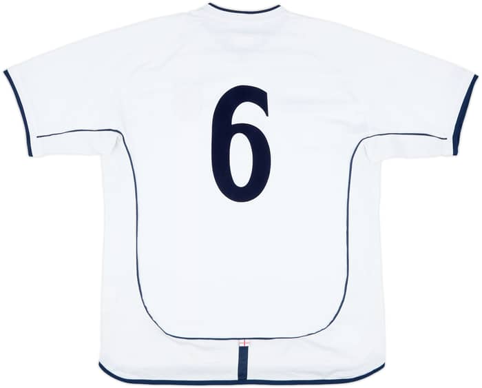 2001-02 England Match Issue Home Shirt #6