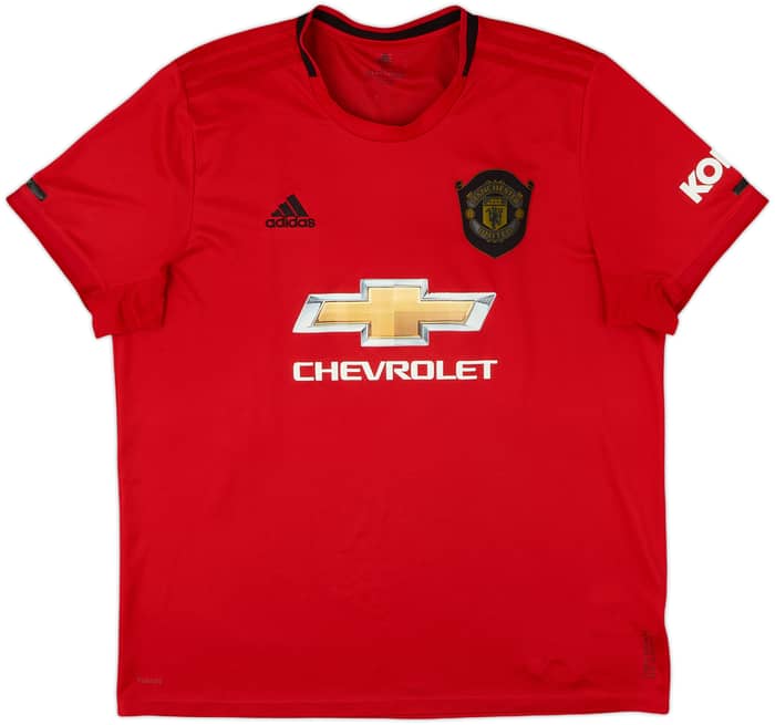 2019-20 Manchester United Home Shirt B.Fernandes #18 - 5/10 - (XL)