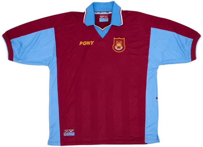 1997-98 West Ham Home Shirt Lampard #18 - 10/10 - (XL)