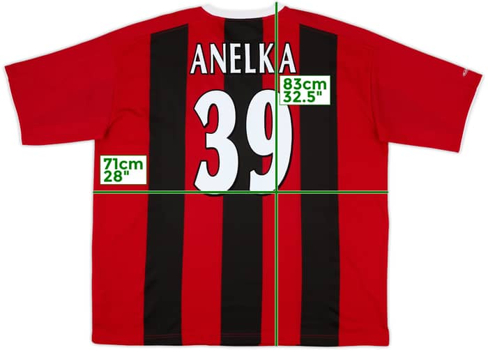 2003-04 Manchester City Away Shirt Anelka #39 - 7/10 - (XXL)