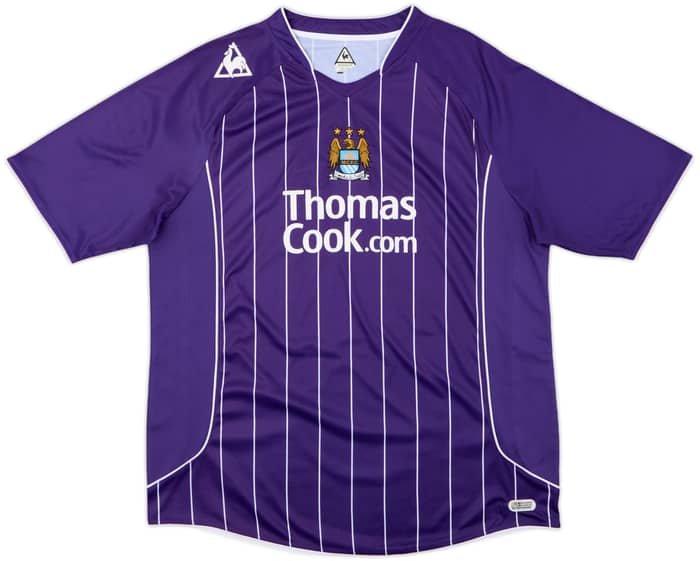 2007-08 Manchester City Away Shirt Elano #11 - 9/10 - (XL)