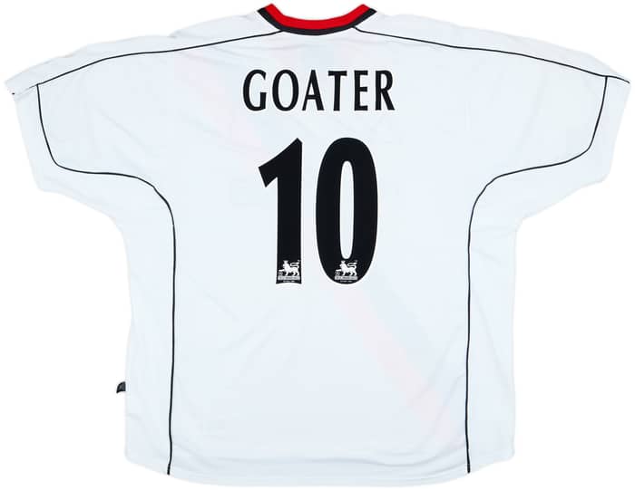 2002-03 Manchester City Away Shirt Goater #10 - 6/10 - (XXL)