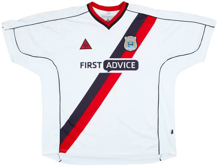 2002-03 Manchester City Away Shirt Goater #10 - 6/10 - (XXL)