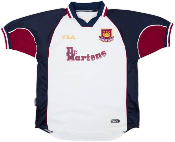 1999-01 West Ham Away Shirt - 5/10 - (L)