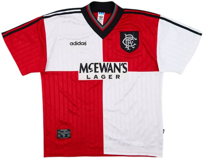 1995-96 Rangers Away Shirt - 7/10 - (XL)