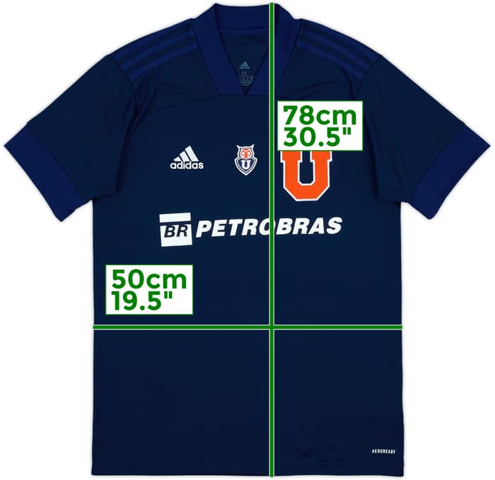2020 Universidad de Chile Home Shirt - 9/10 - (M)