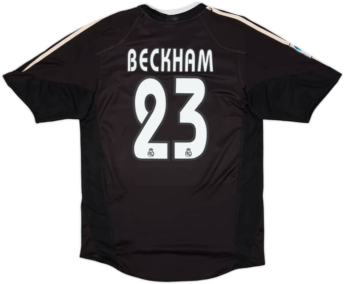 2004-05 Real Madrid Away Shirt Beckham #23 - 5/10 - (M)