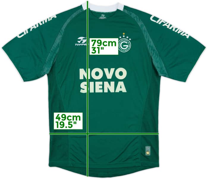 2004 Goias Home Shirt #10 - 5/10 - (M)