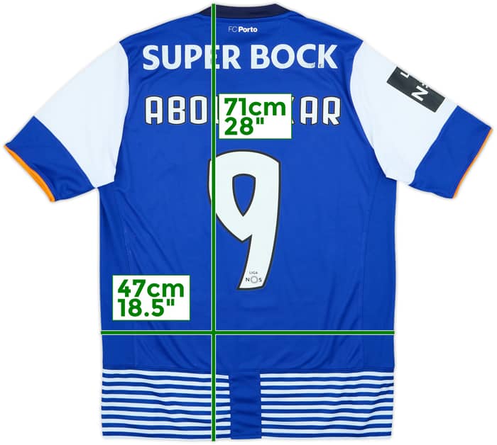 2015-16 Porto Home Shirt Aboubakar #9 - 6/10 - (S)