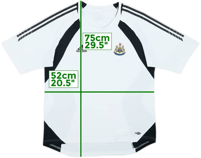 2005-06 Newcastle adidas Training Shirt - 6/10 - (M)