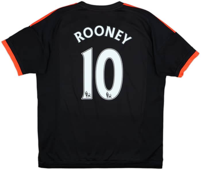 2015-16 Manchester United Third Shirt Rooney #10 - 7/10 - (XL)