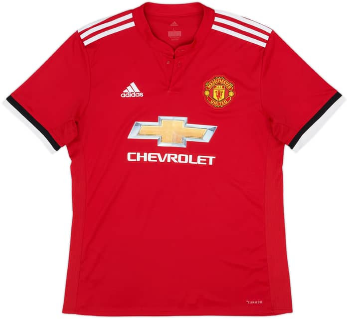 2017-18 Manchester United Home Shirt Ibrahimovic #10 - 6/10 - (L)