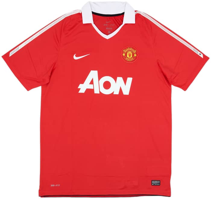 2010-11 Manchester United Home Shirt Rooney #10 - 6/10 - (L)