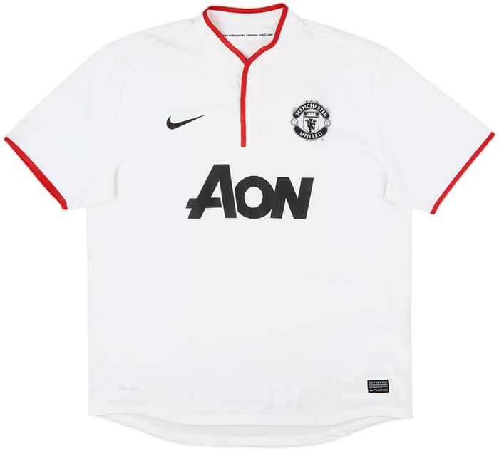 2012-14 Manchester United Away Shirt Evra #3 - 8/10 - (XL)