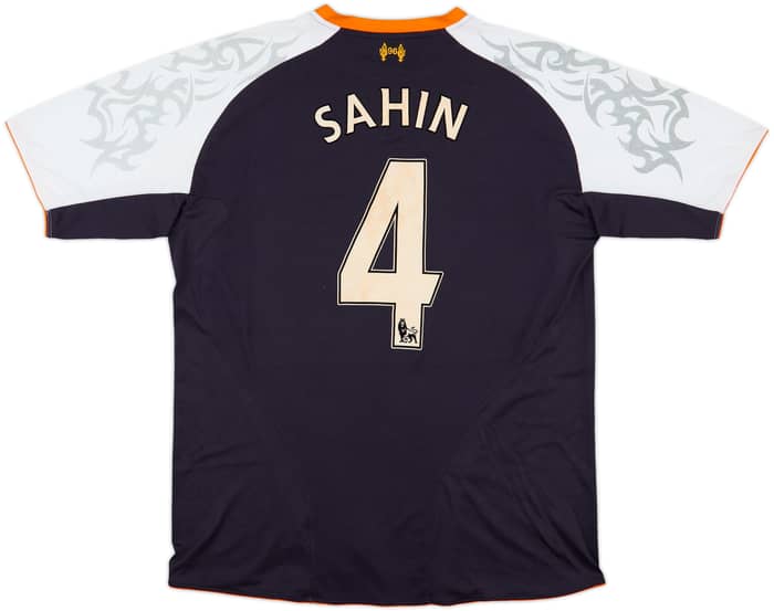Camiseta de la tercera equipación del Liverpool 2012-13 Sahin #4 - 8/10 - (XL)