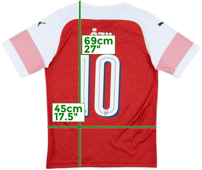 2018-19 Arsenal Home Shirt Ozil #10 - 10/10 - (S)
