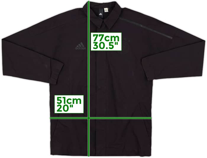 2017-18 Germany adidas Coach Jacket - 8/10 - (M)