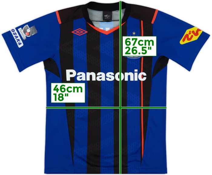 2014 Gamba Osaka Home Shirt - 6/10 - (S)