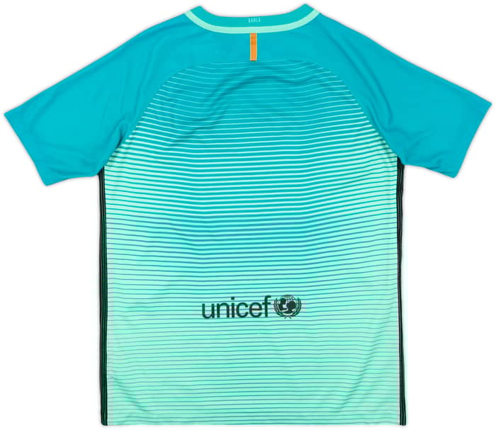 2016-17 Barcelona Third Shirt Neymar Jr #11 - 8/10 - (XL.Boys)