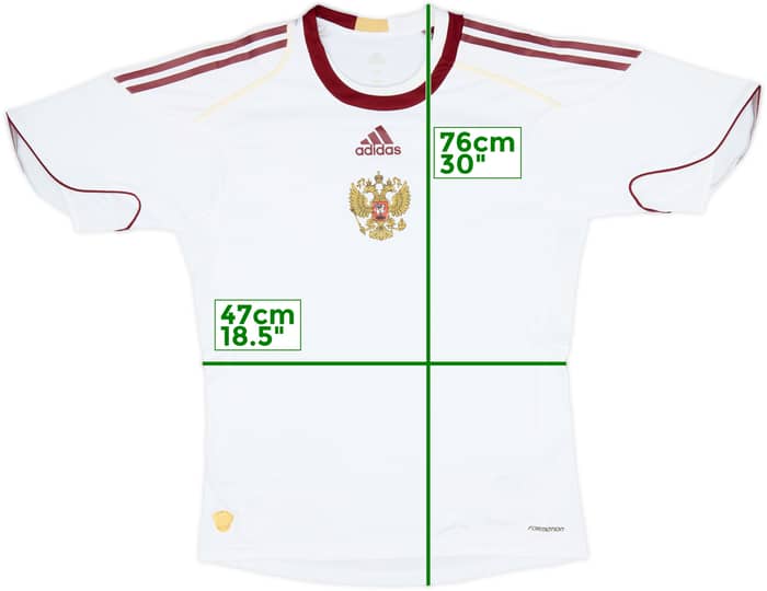 2010-12 Russia adidas Formotion Training Shirt - 7/10 - (M/L)