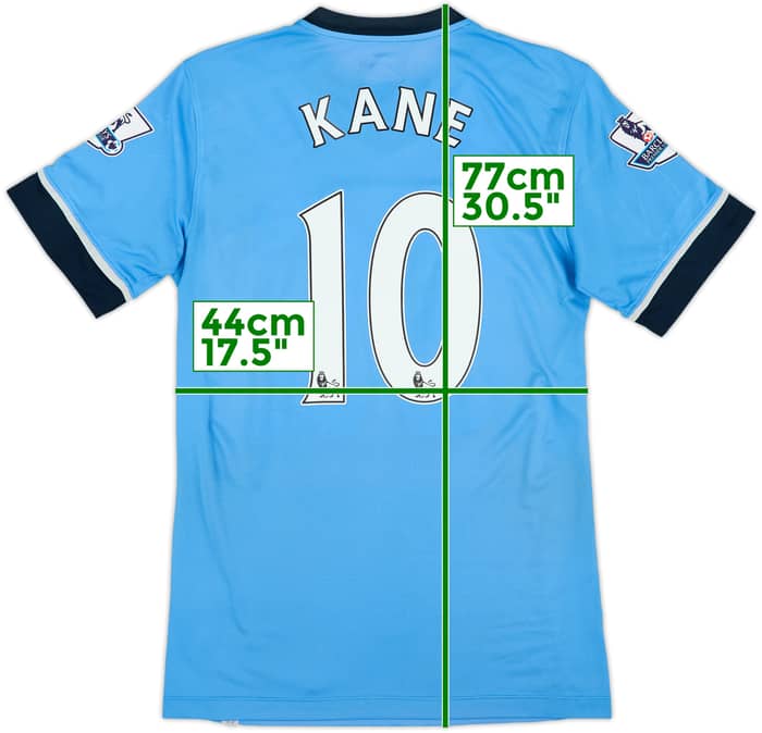 2015-16 Tottenham Away Shirt Kane #10 - 8/10 - (S)