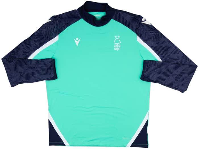 2022-23 Nottingham Forest Macron 1/4 Zip Drill Top - 9/10 - (4XL)