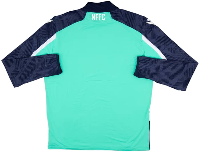 2022-23 Nottingham Forest Macron 1/4 Zip Drill Top - 9/10 - (4XL)