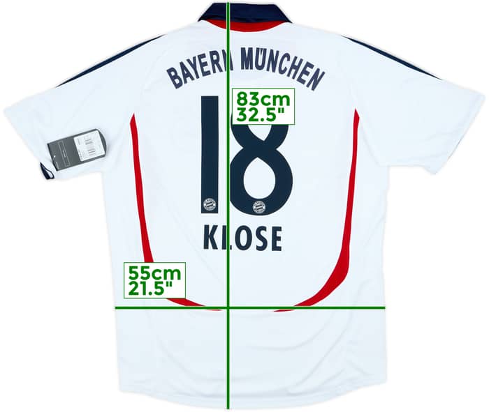 2006-07 Bayern Munich Away Shirt Klose #18 (L)