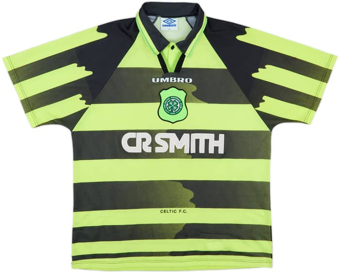 1996-97 Celtic Away Shirt - 8/10 - (XL)