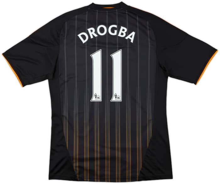 2010-11 Chelsea Away Shirt Drogba #11 - 10/10 - (M)