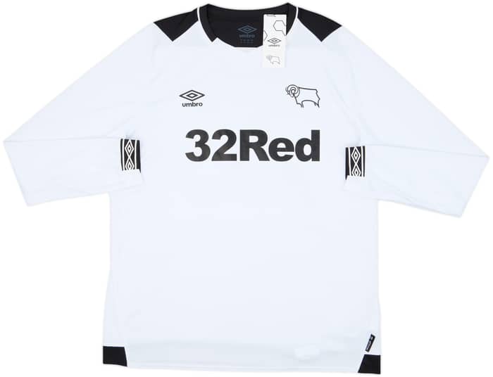 2018-19 Derby County Home L/S Shirt Cole #26 (XL)