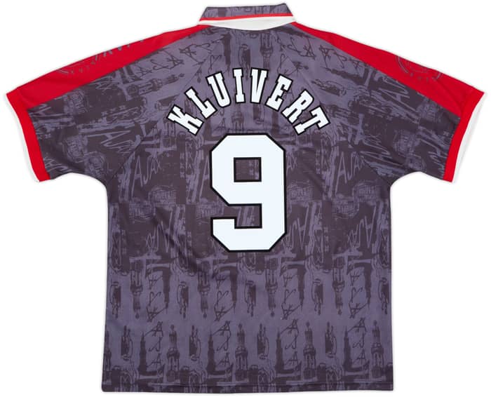 1996-97 Ajax Away Shirt Kluivert #9 - 8/10 - (XL)
