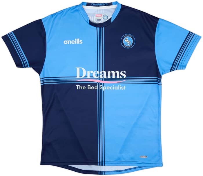2020-22 Wycombe Wanderers Home Shirt Akinfenwa #20 - 8/10 - (XL)