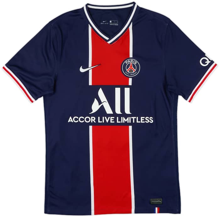 2020-21 Paris Saint-Germain Home Shirt Neymar Jr #10 - 8/10 - (S)