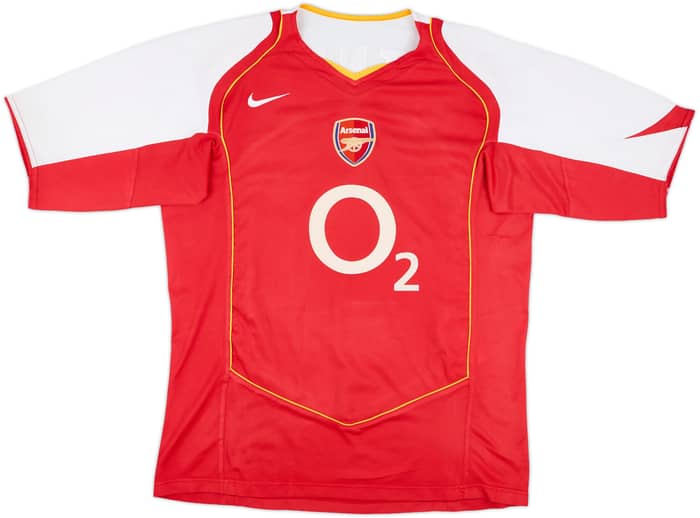2004-05 Arsenal Home Shirt Henry #14 - 8/10 - (L)