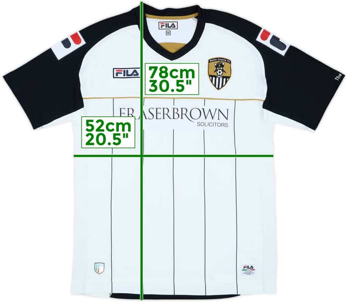 2011-12 Notts County Home Shirt - 6/10 - (M)