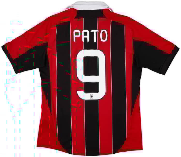 2012-13 AC Milan Home Shirt Pato #9 - 8/10 - (M)