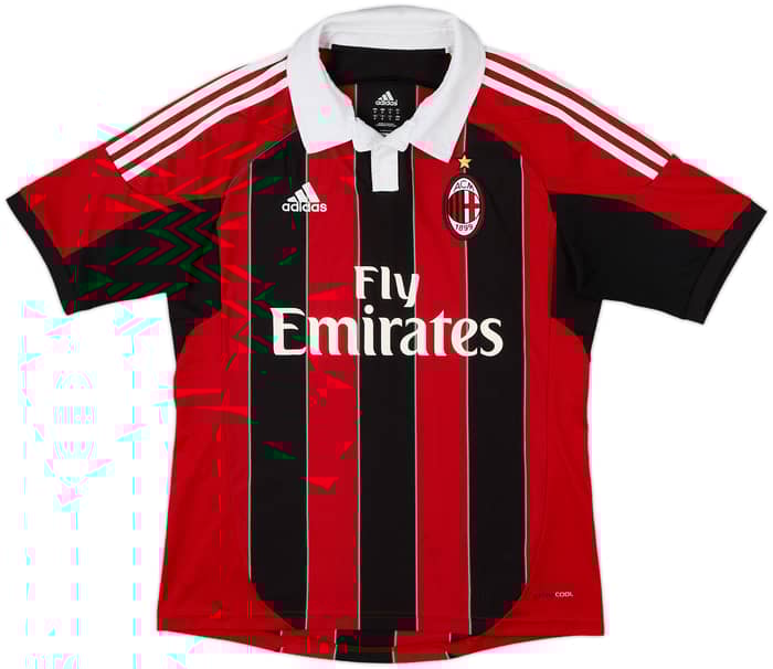 2012-13 AC Milan Home Shirt Pato #9 - 8/10 - (M)